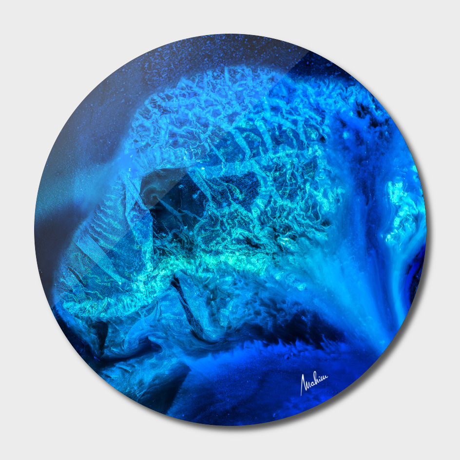 Blue medusa