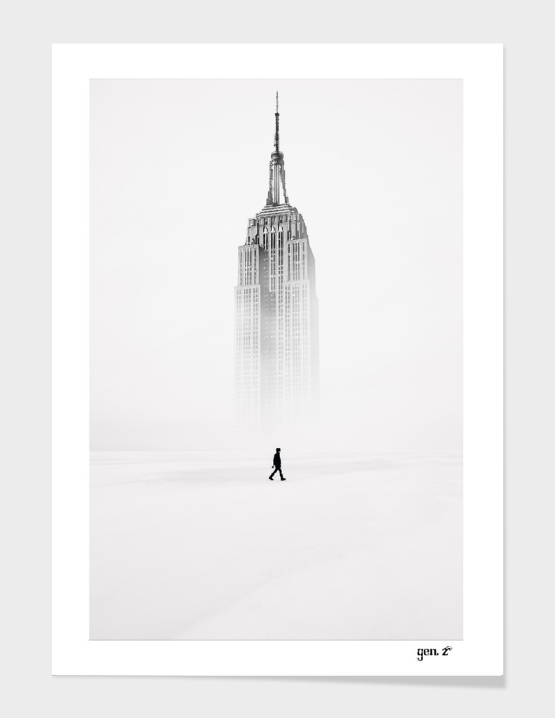 Alone with Empire State Building by GEN Z