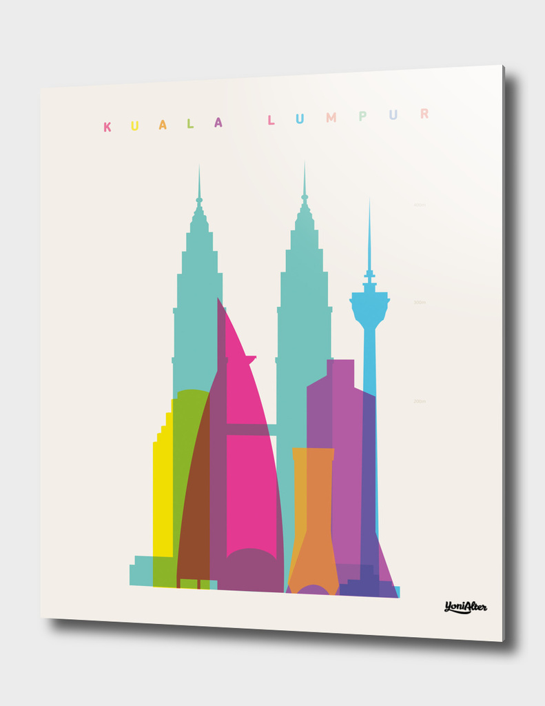 Shapes of Kuala Lumpur