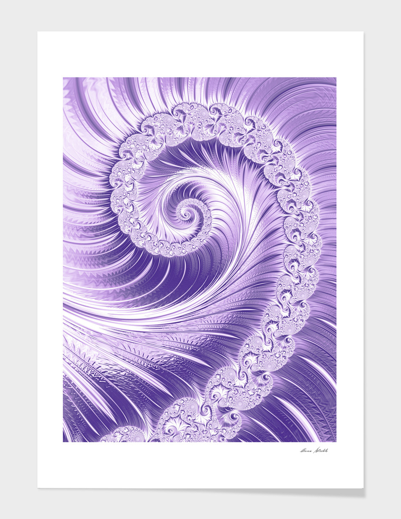 Ultra Violet Luxe Spiral