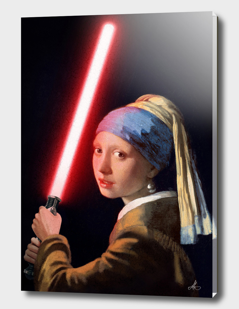 Girl with the Lightsaber