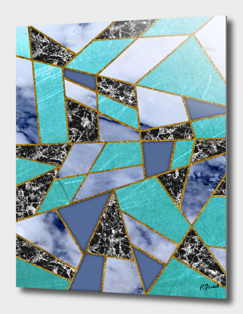Abstract #457 Marble Shards