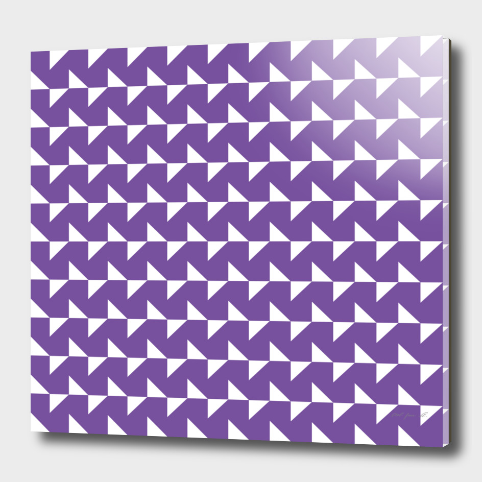 Flying Triangles Purple