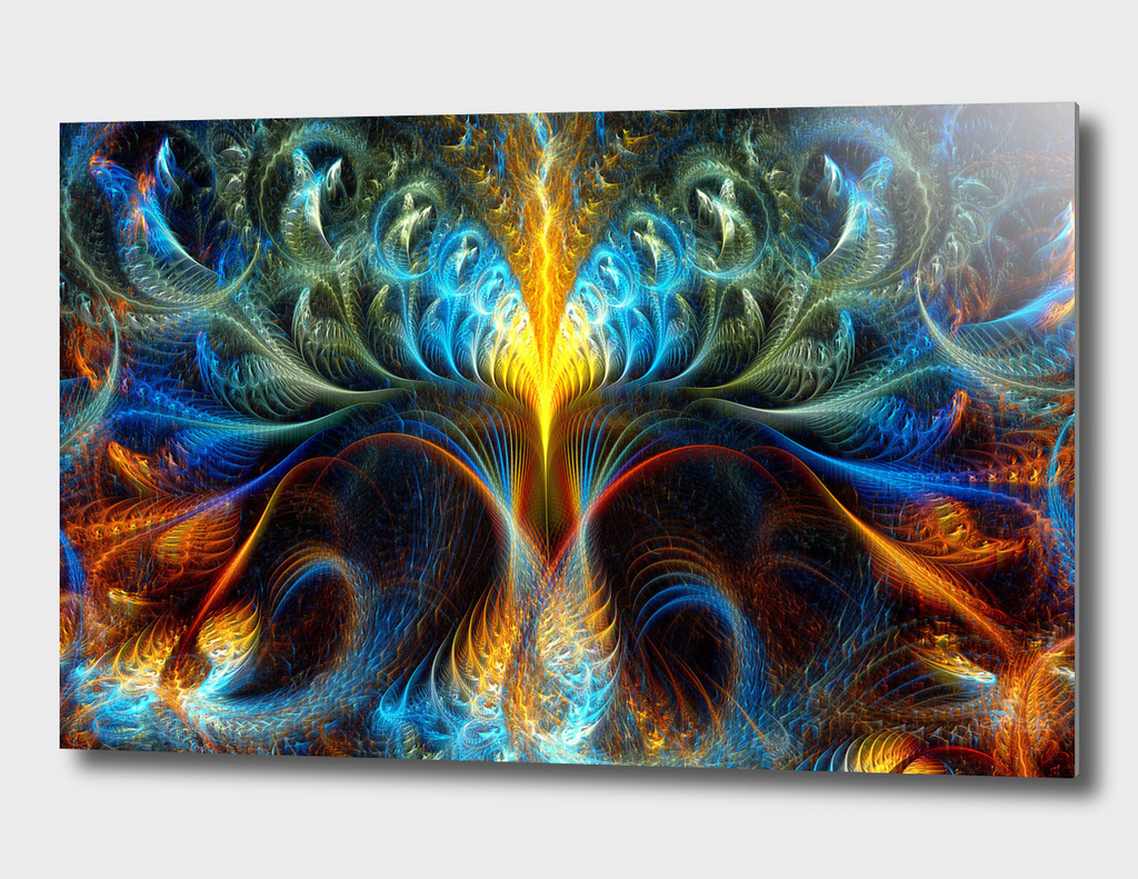 Tree of life - fractal abstraction