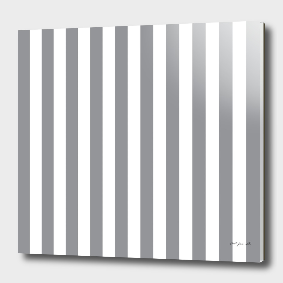 Vertical Grey Stripes