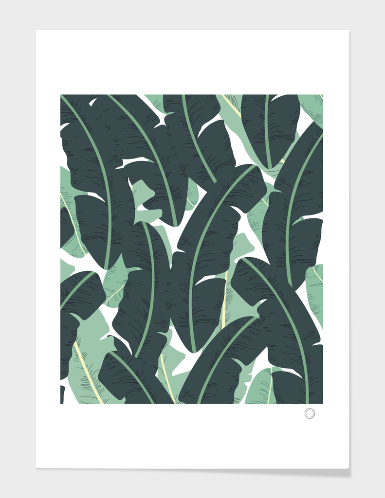 Banana Leaf Pattern