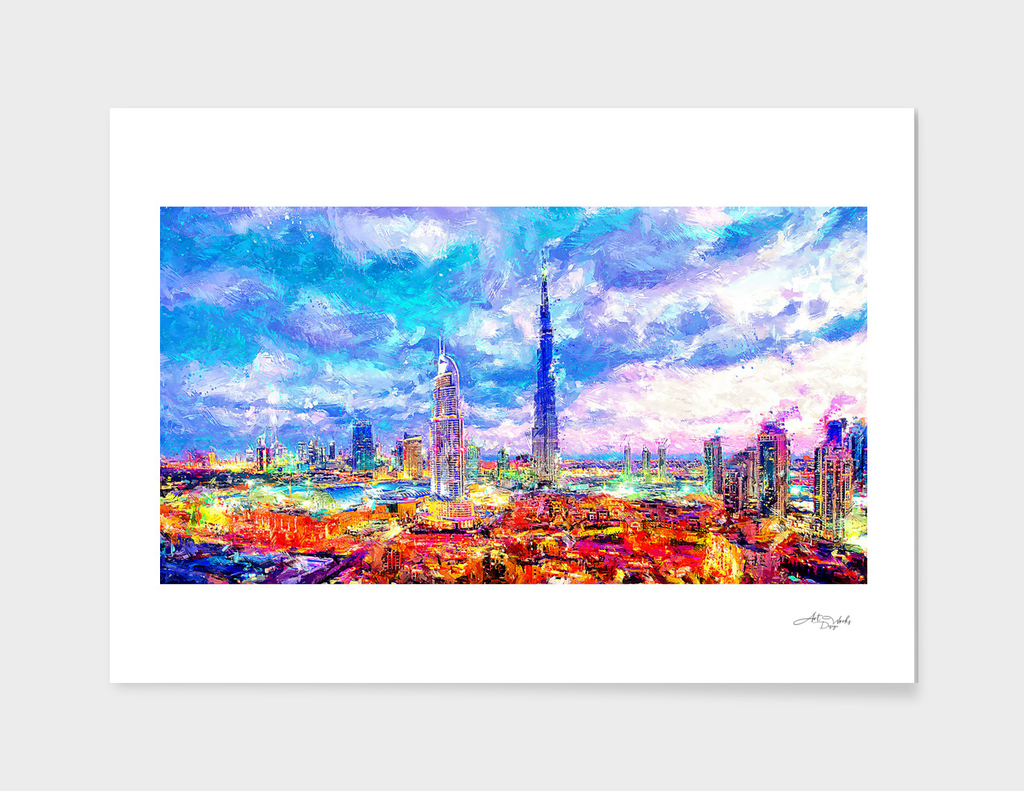 Artistic VII  - Dubai Cityscape / NE