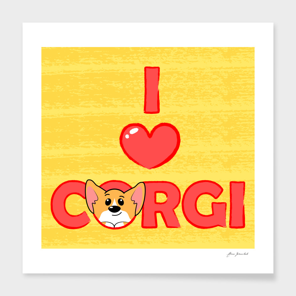 I Love Corgi