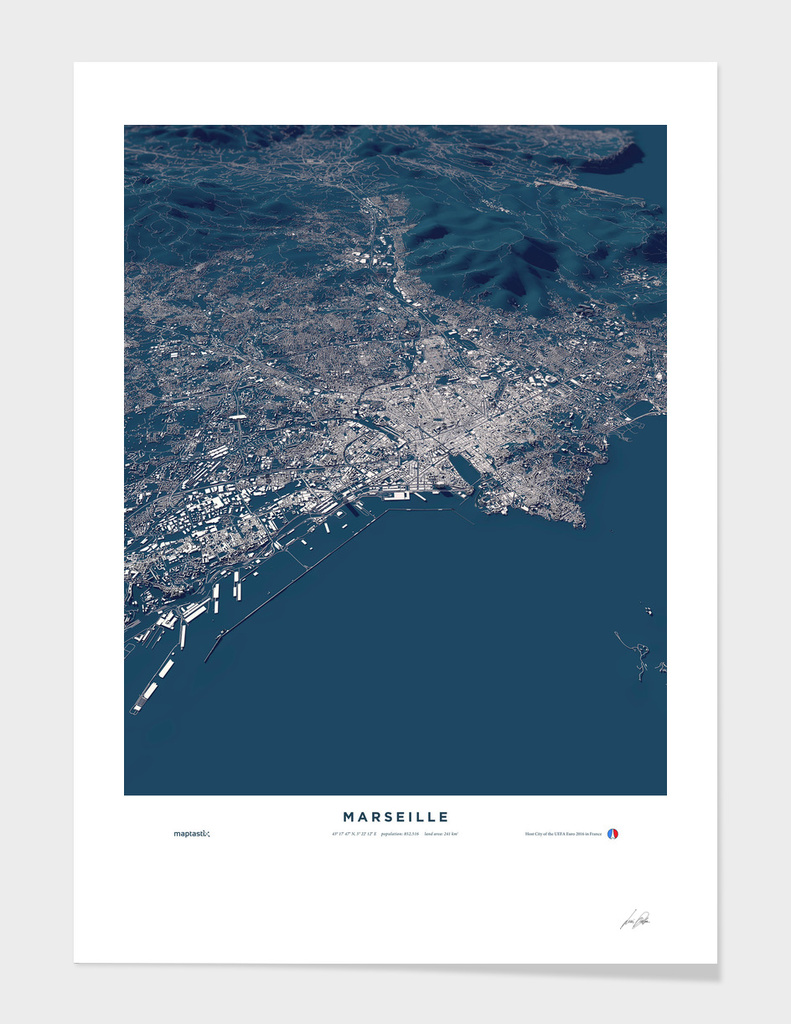 Marseille - City Map