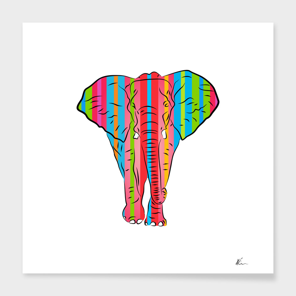 Elephant | Pop Art