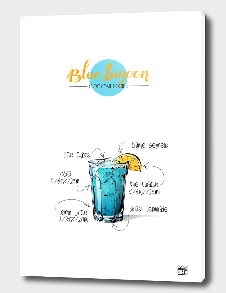 Blue Lagoon cocktail recipe