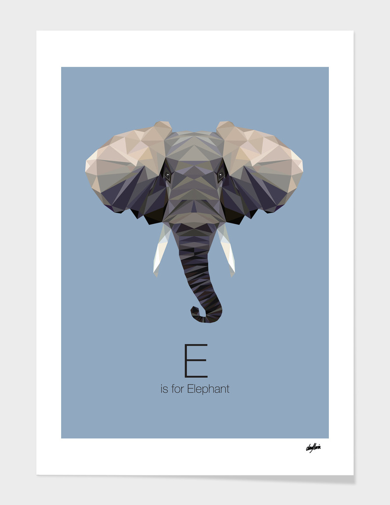 E is for Elephant