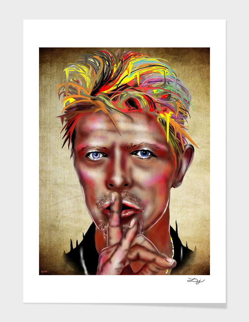 David Bowie Painting