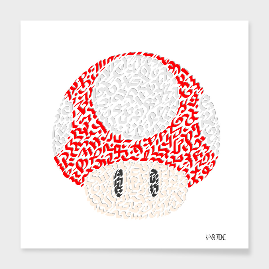 The Red Mushroom in Mario Bros