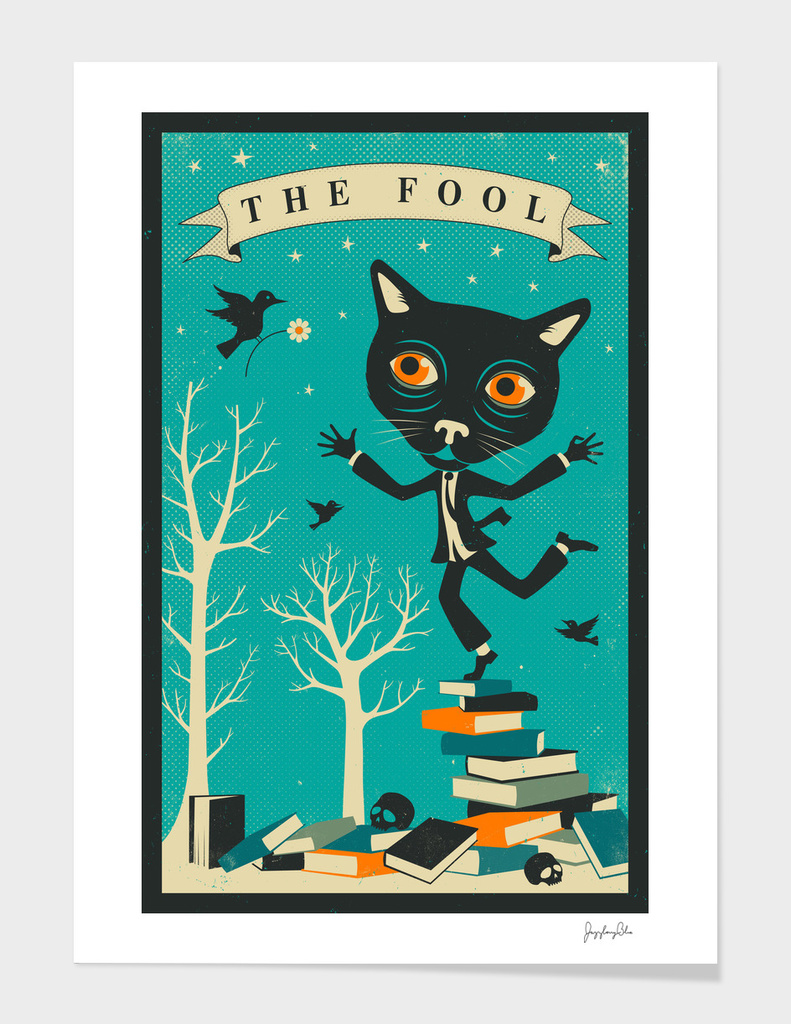 Tarot Card Cat: The Fool