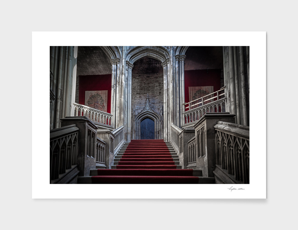Margam Castle staircase