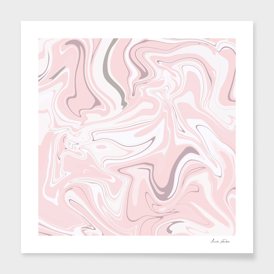 Elegant pink marble