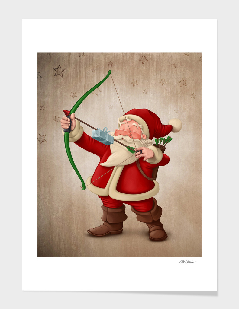 Santa Claus archer