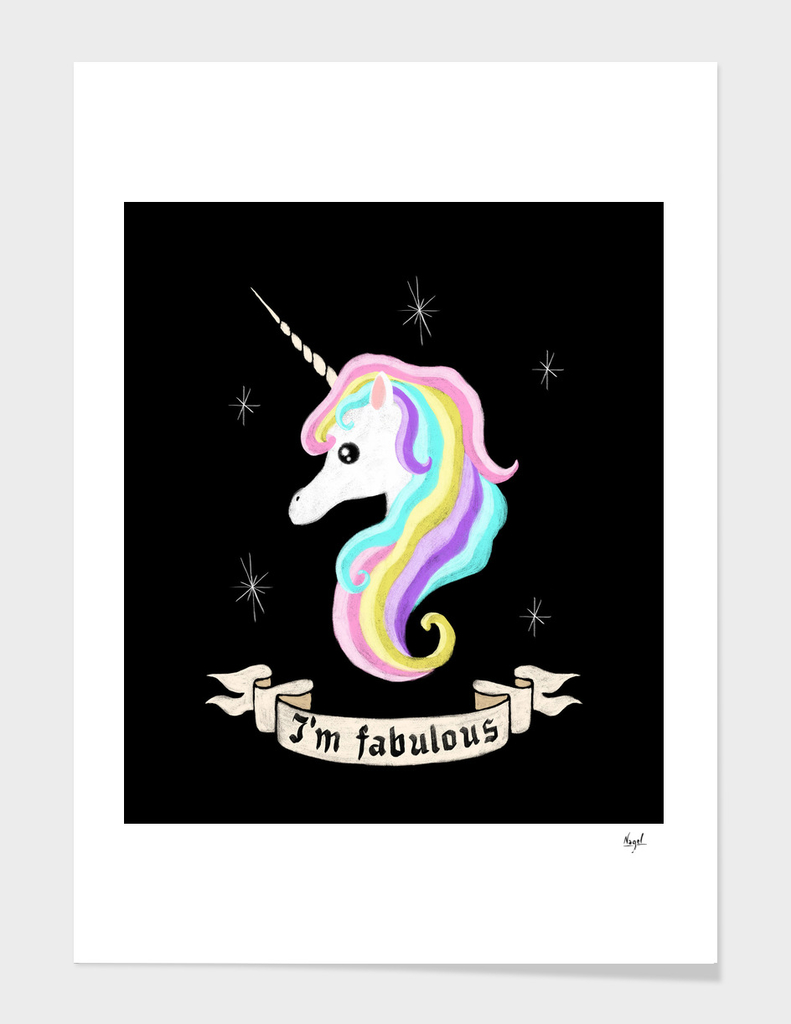 Fabulous unicorn