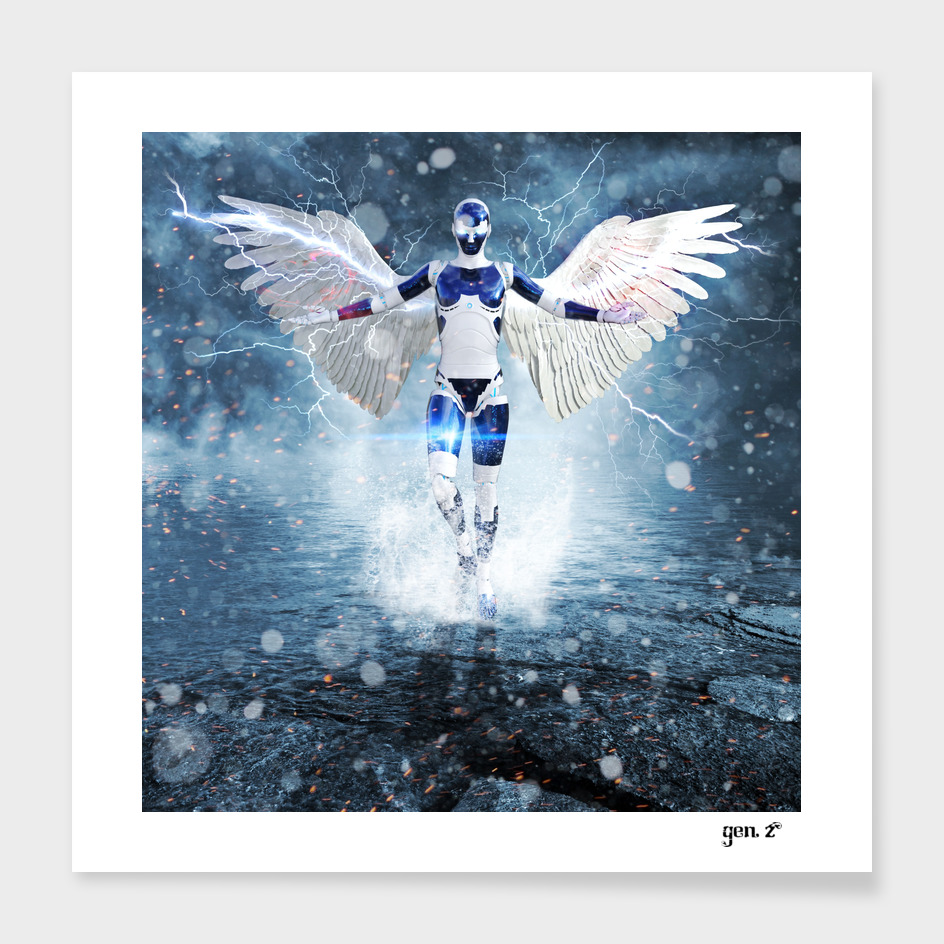 Robot Angel by GEN Z