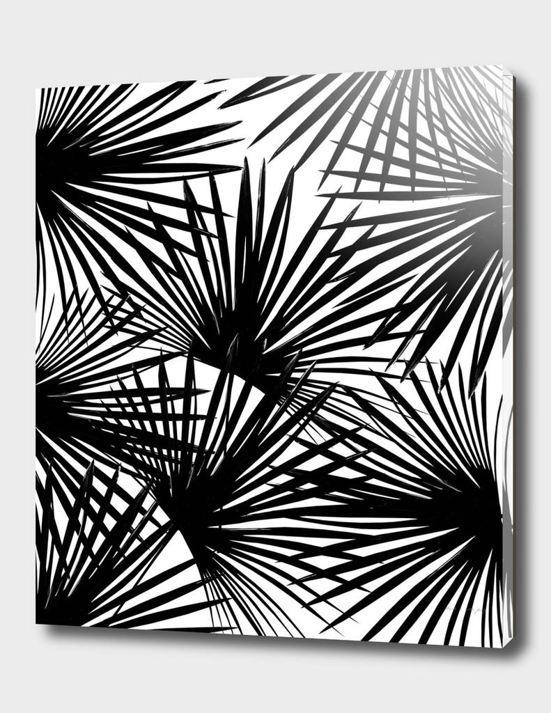 Tropical Fan Palm Leaves #2 #tropical #decor #art