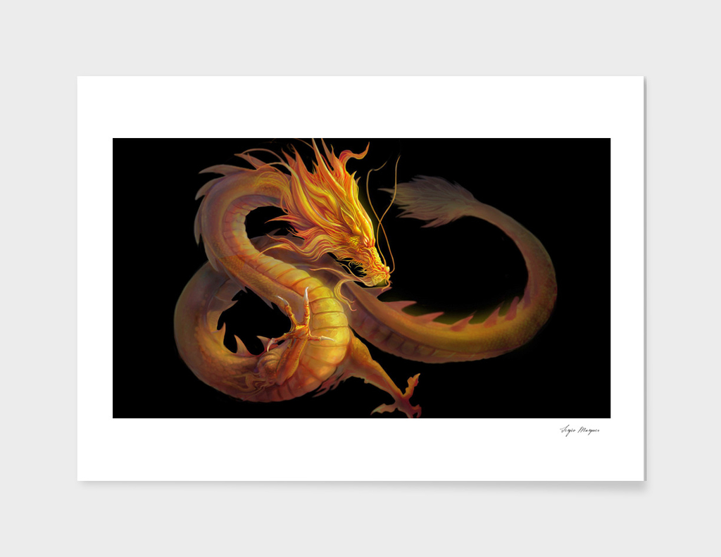 Golden  dragon