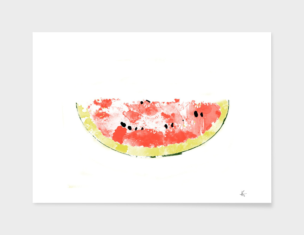 Watermelon Watercolor