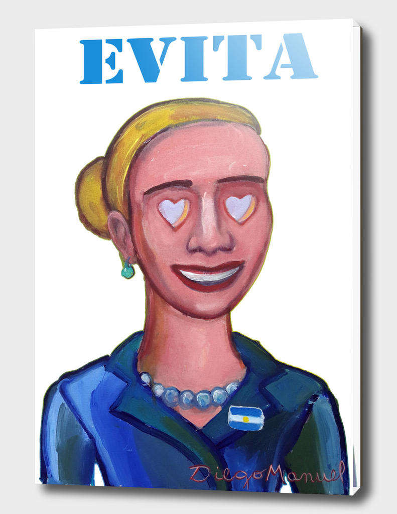 Evita with hearts 3