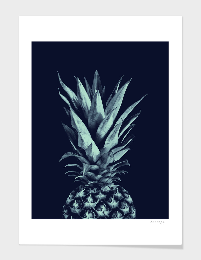 Navy Blue Pineapple Dream #1