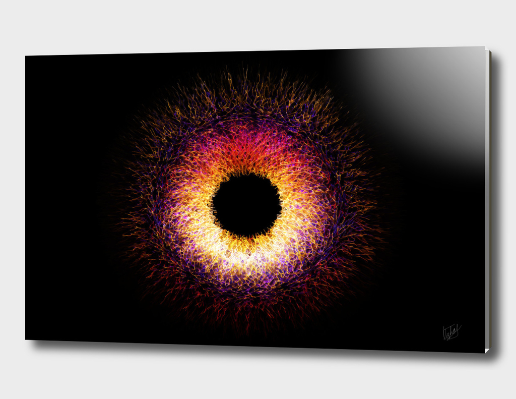 Illustration Graphics orange eye