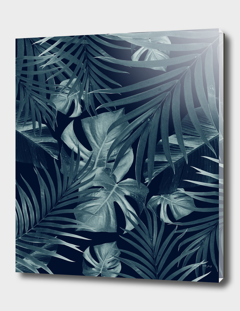 Tropical Jungle Leaves Pattern #9 #tropical #decor #art