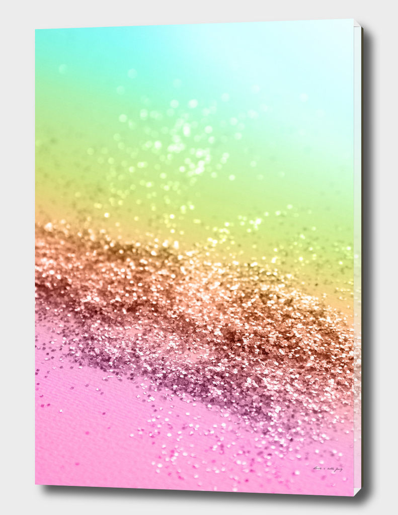 Rainbow Girls Glitter #2 #shiny #decor #art