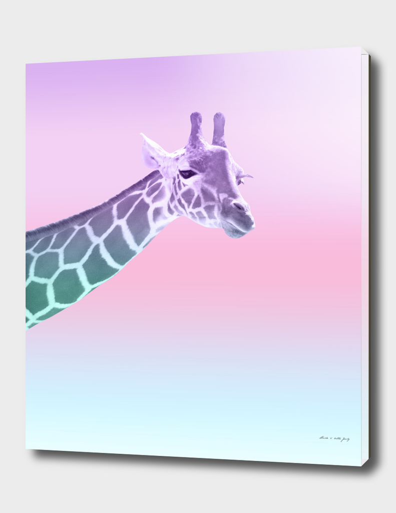 Unicorn Mermaid Giraffe Dream #1 #dreamy #decor #art