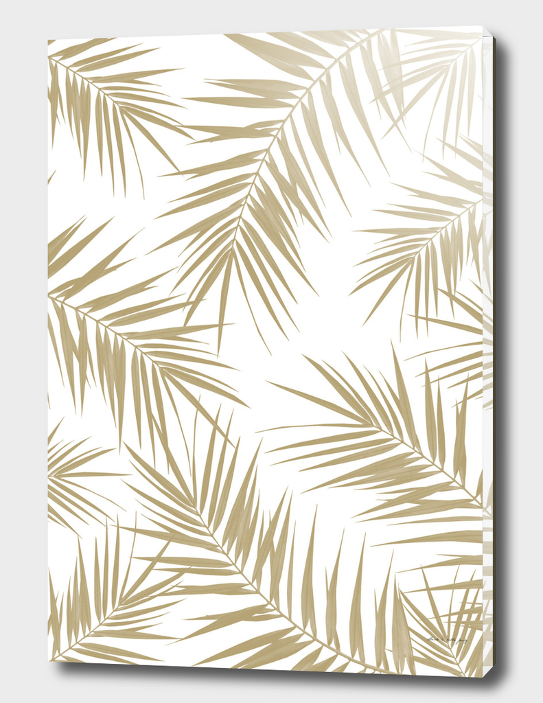 Palm Leaves Cali Finesse #2 #gold #tropical #decor #art