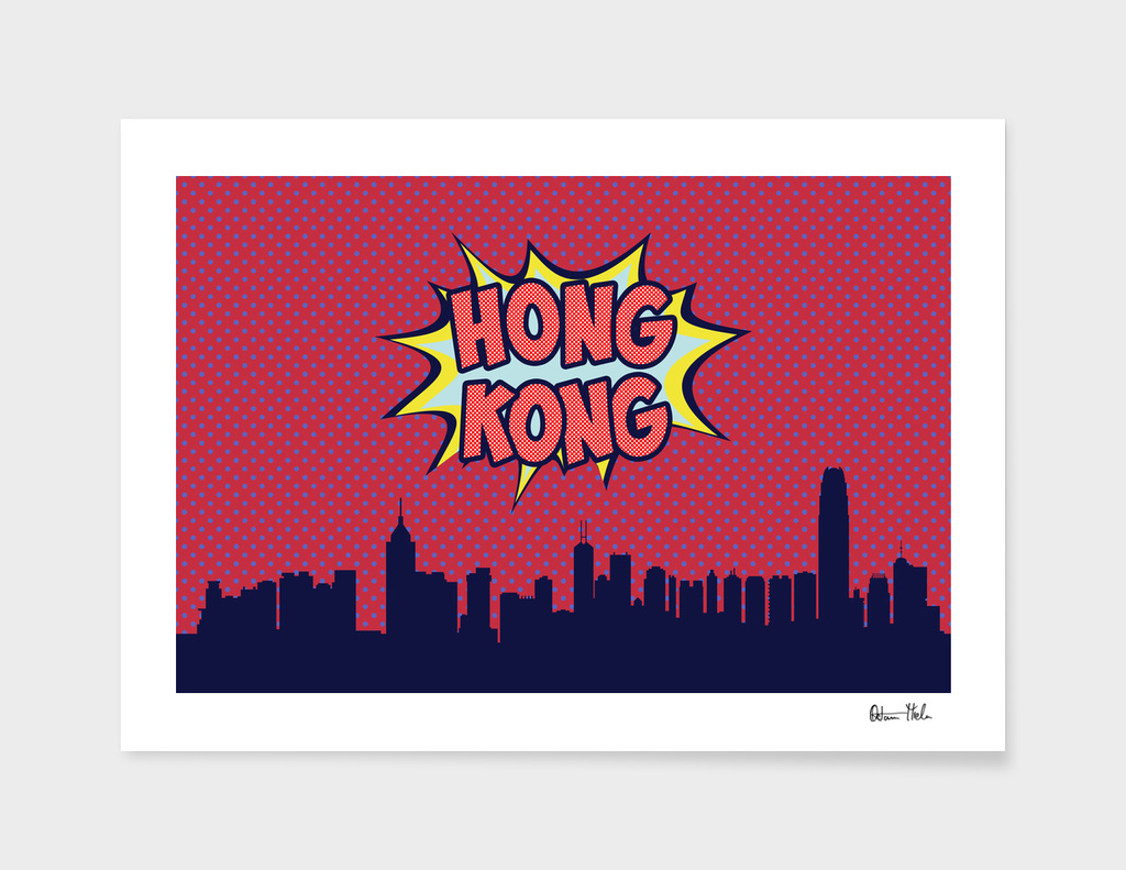 Hong Kong Pop skyline