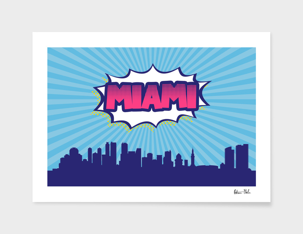 Miami Pop Skyline