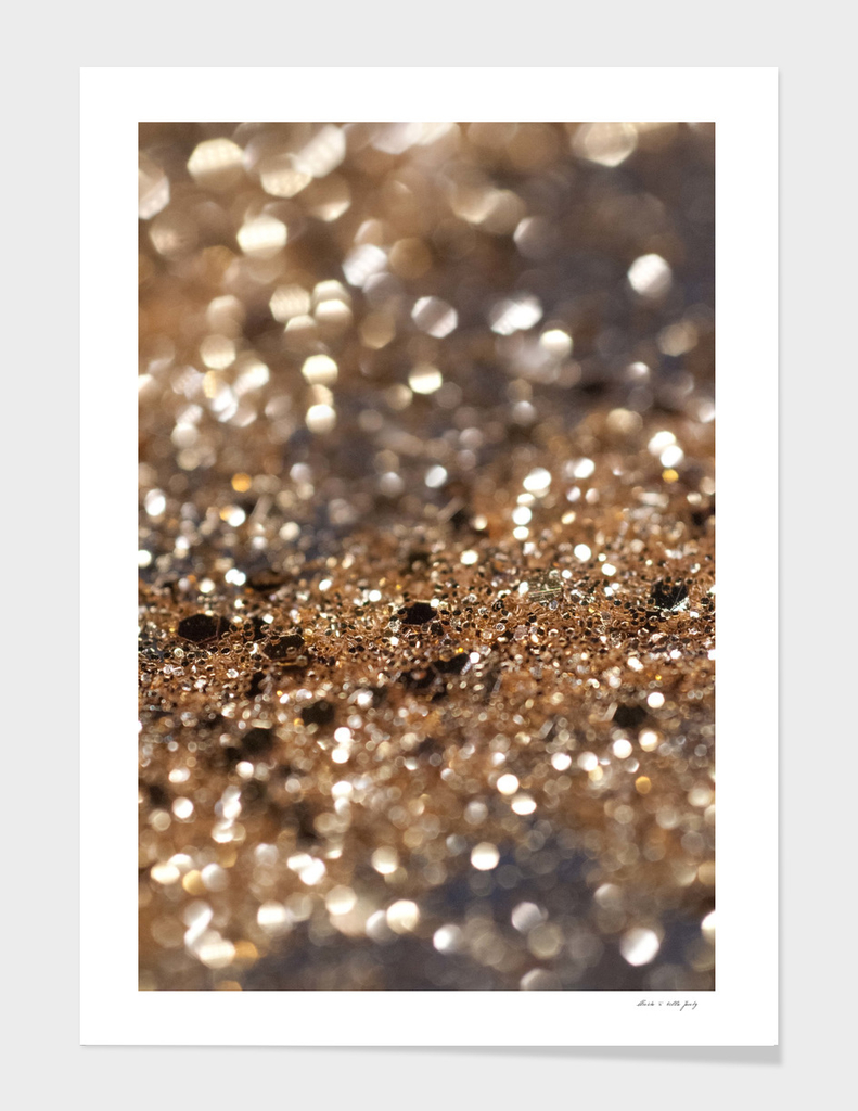 Gold Night Lady Glitter #1 #shiny #decor #art