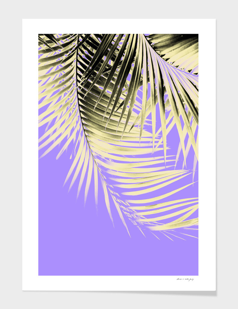 Palm Leaves Summer Vibes #8 #tropical #decor #art
