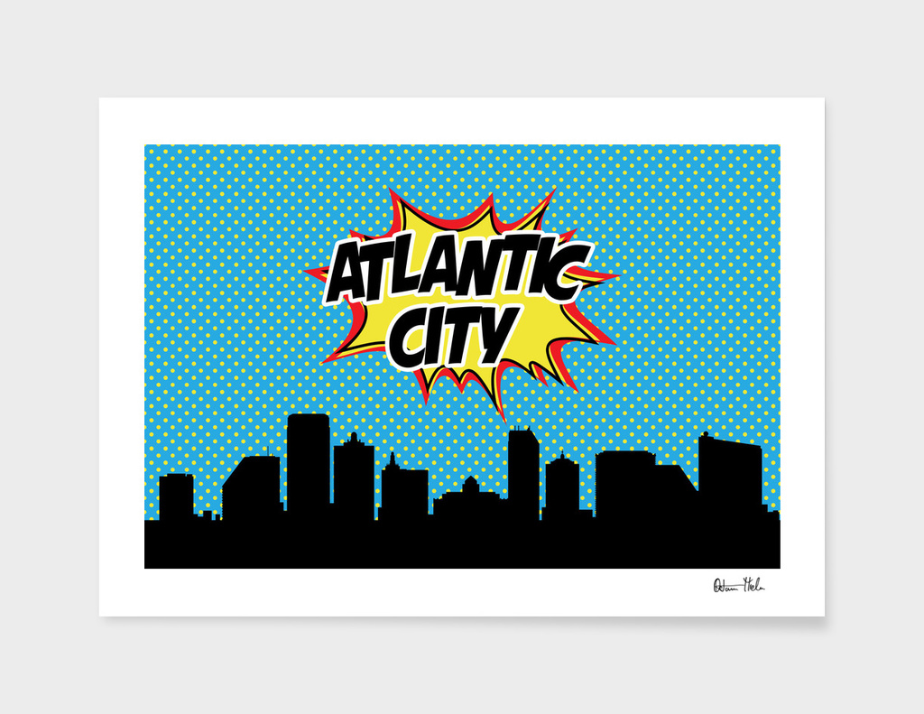 Atlantic City Pop Skyline