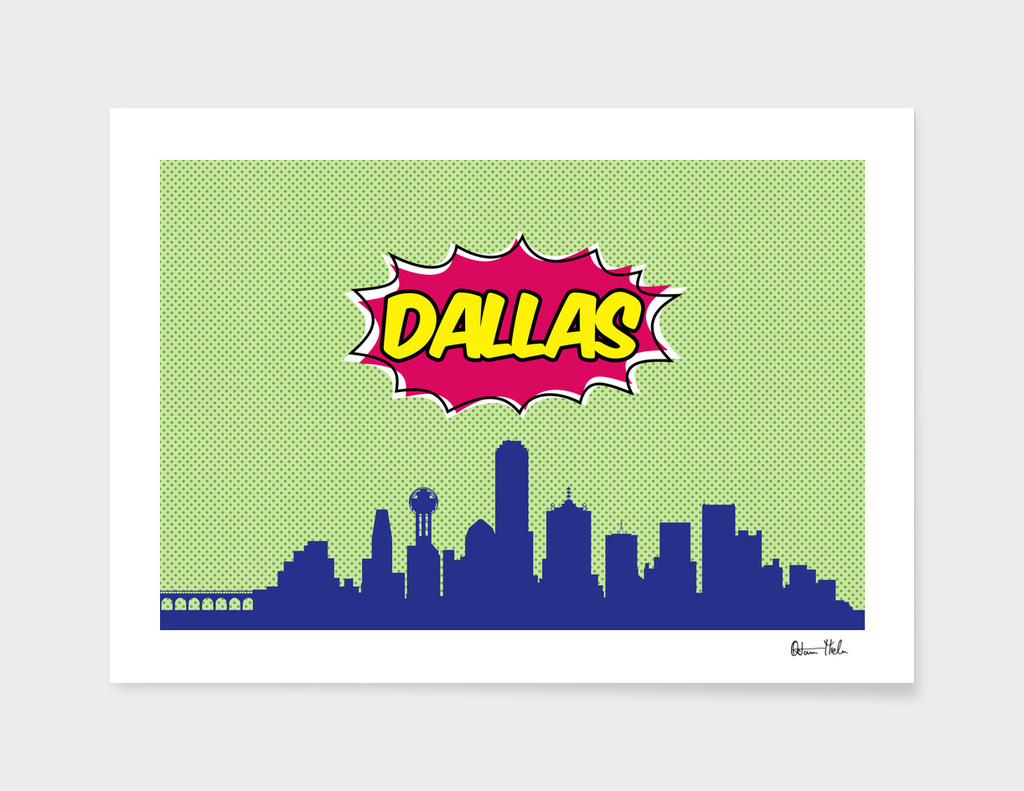 Dallas Pop Skyline