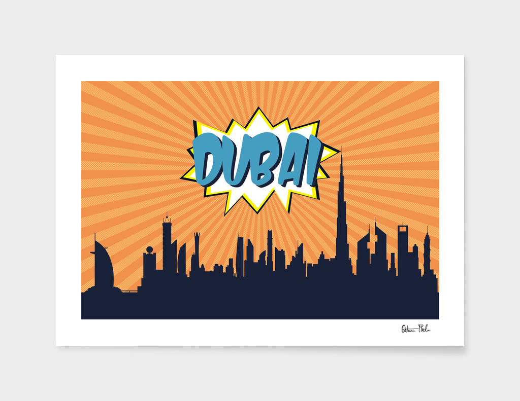 Dubai Pop Skyline