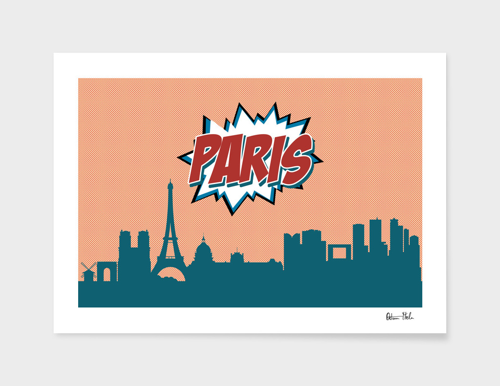 Paris Pop Skyline