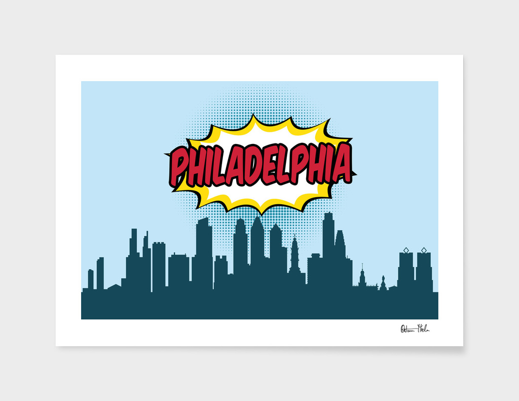 Philadelphia Pop Skyline