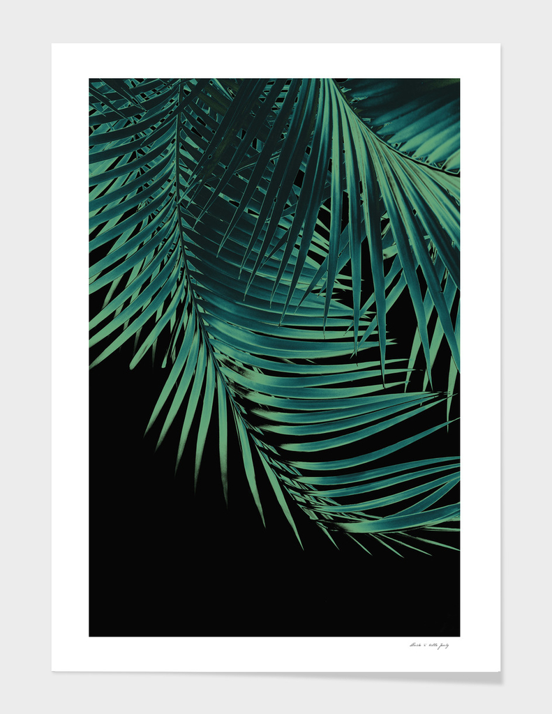 Palm Leaves Green Vibes #5 #tropical #decor #art