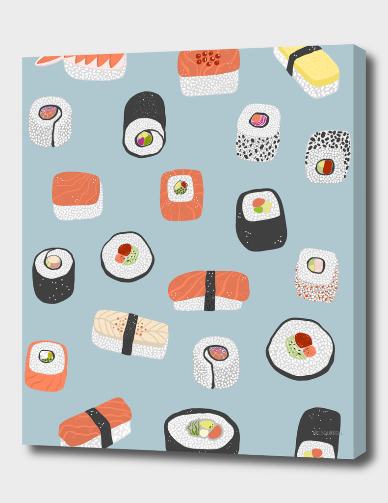 Sushi Roll Maki Nigiri Japanese Food Art