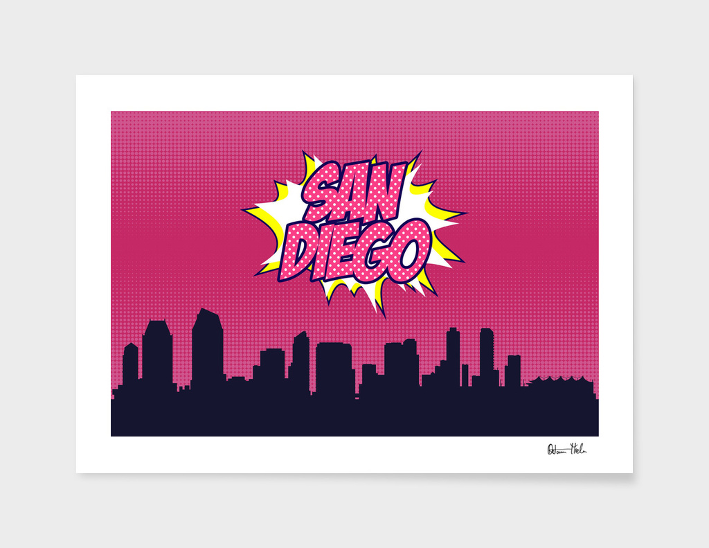 San Diego Pop Skyline