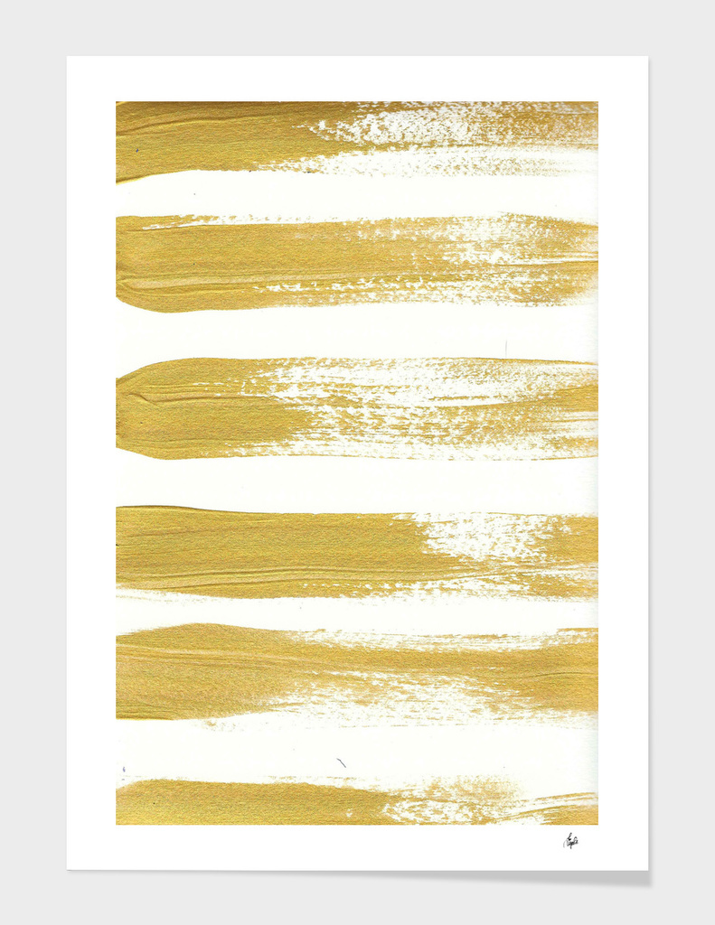 Gold Brushstrokes