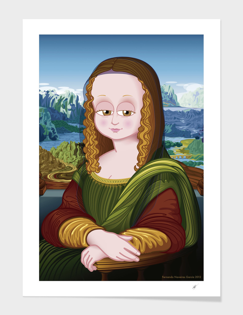 Gioconda (Mona Lisa) FNG version