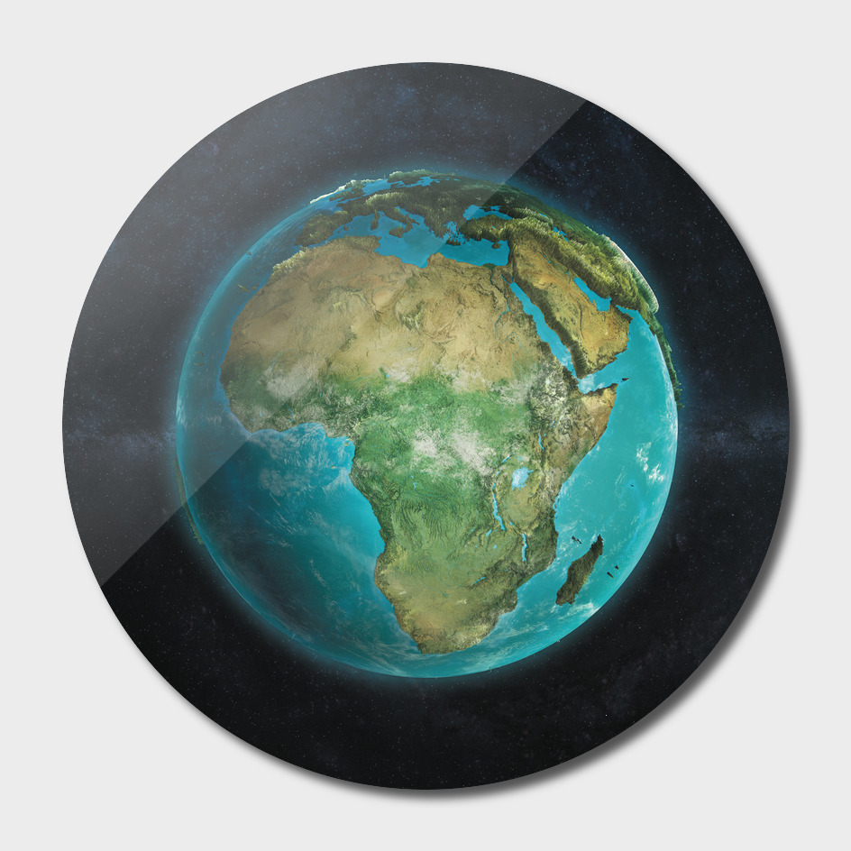 Globe Physical Africa
