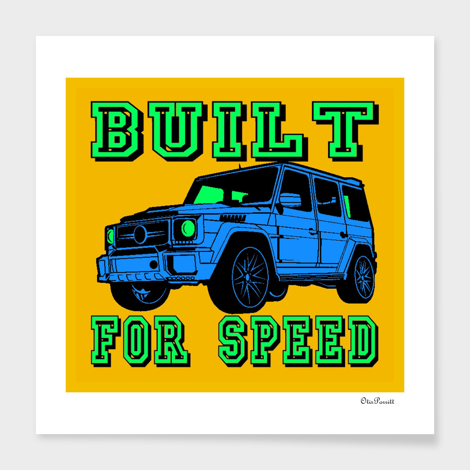 BUILT FOR SPEED-SUV